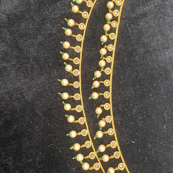 Jewelry Indian Pakistani Punjabi Jewelry Green Anklets Poshmark